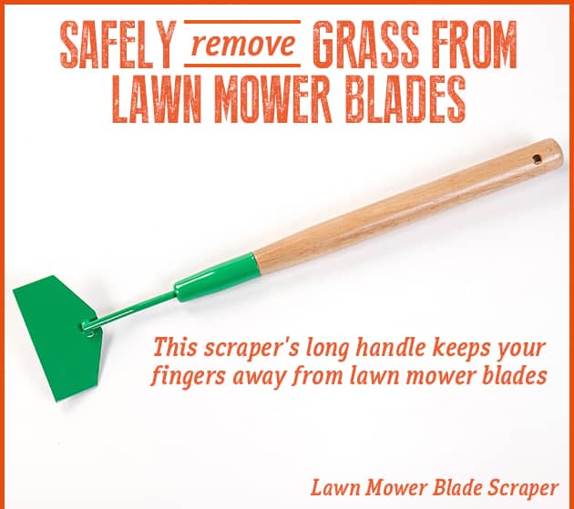 Lawn Mower Blade Scraper - SHOP HAND TOOLS AND HARDWARE