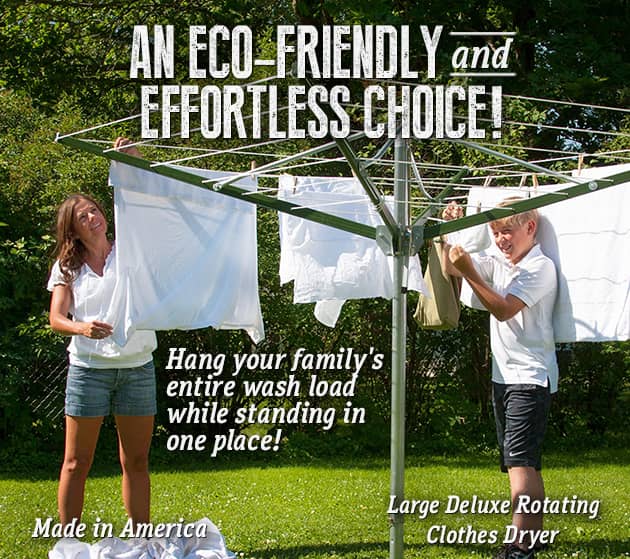 Large Deluxe Rotating Clothes Dryer - SHOP DRYERS AND DRYING ACCESSORIES
