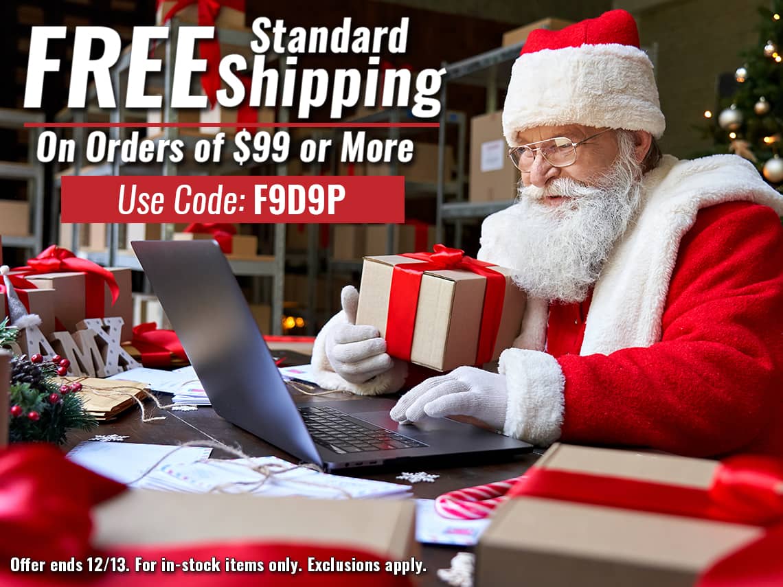 Free Shipping for Orders of $99+ - USE CODE: F9D9P