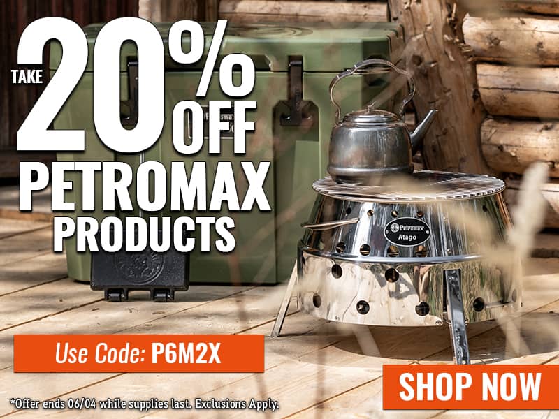 20% off Petromax Products - USE CODE: P6M2X