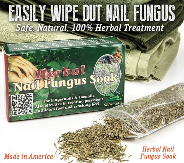 Herbal Nail Fungus Soak - SHOP HEALTH REMEDIES